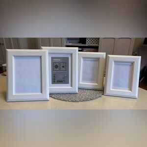 White Picture Frame Set